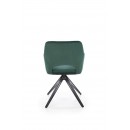 Стул HALMAR K535 зеленый/черный, поворотный